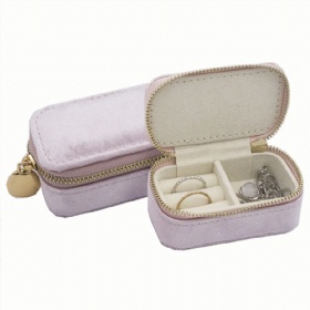 3 ring slots jewelry mini box