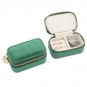 BG-1028 green jewelry box mini box