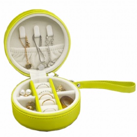 BG-1044 round jewelry box mini jewelry case