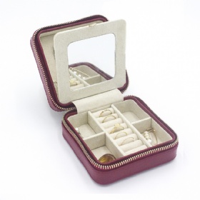 BG-1003 customize pu leather jewelry case